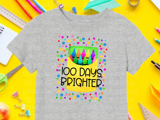 100 Days Brighter Shirts