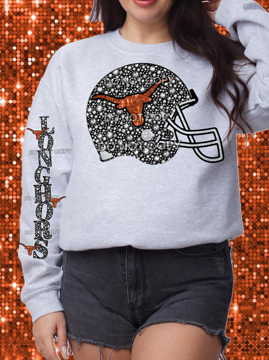 Longhorns Rhinestone Transfer