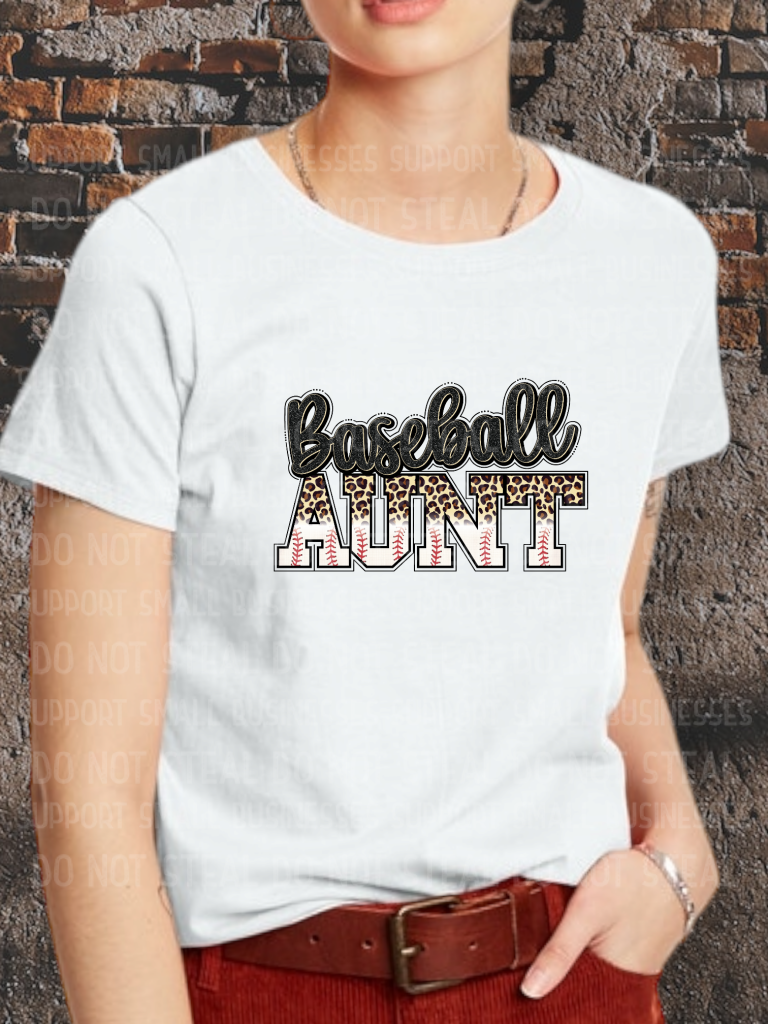 Baseball Aunt Shirts