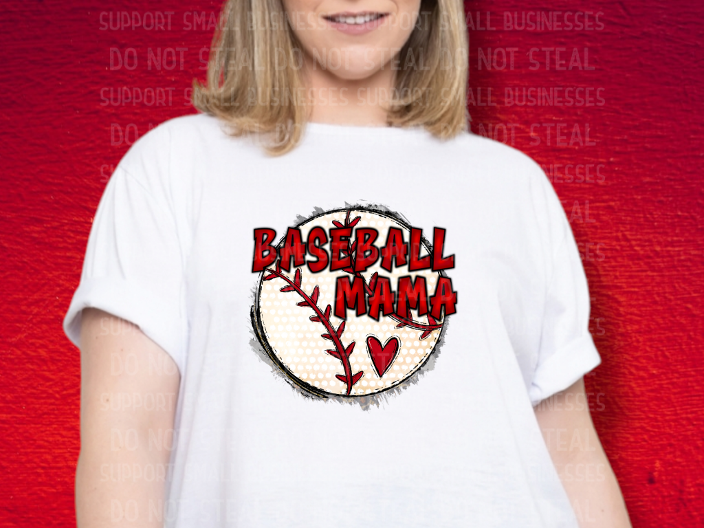 Baseball Mama Shirts