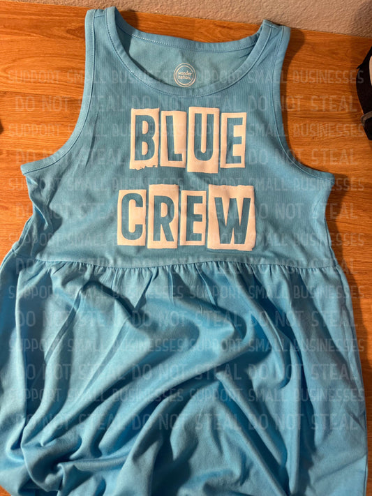 Blue Crew Shirts