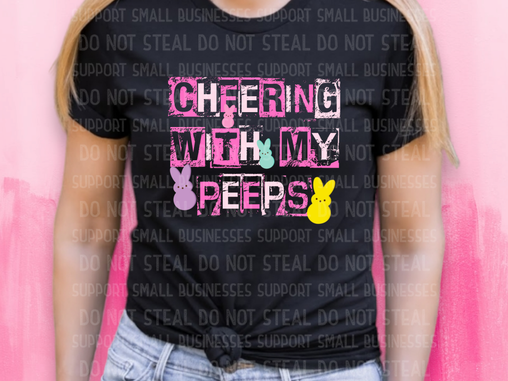 Cheering With My Peeps Shirts