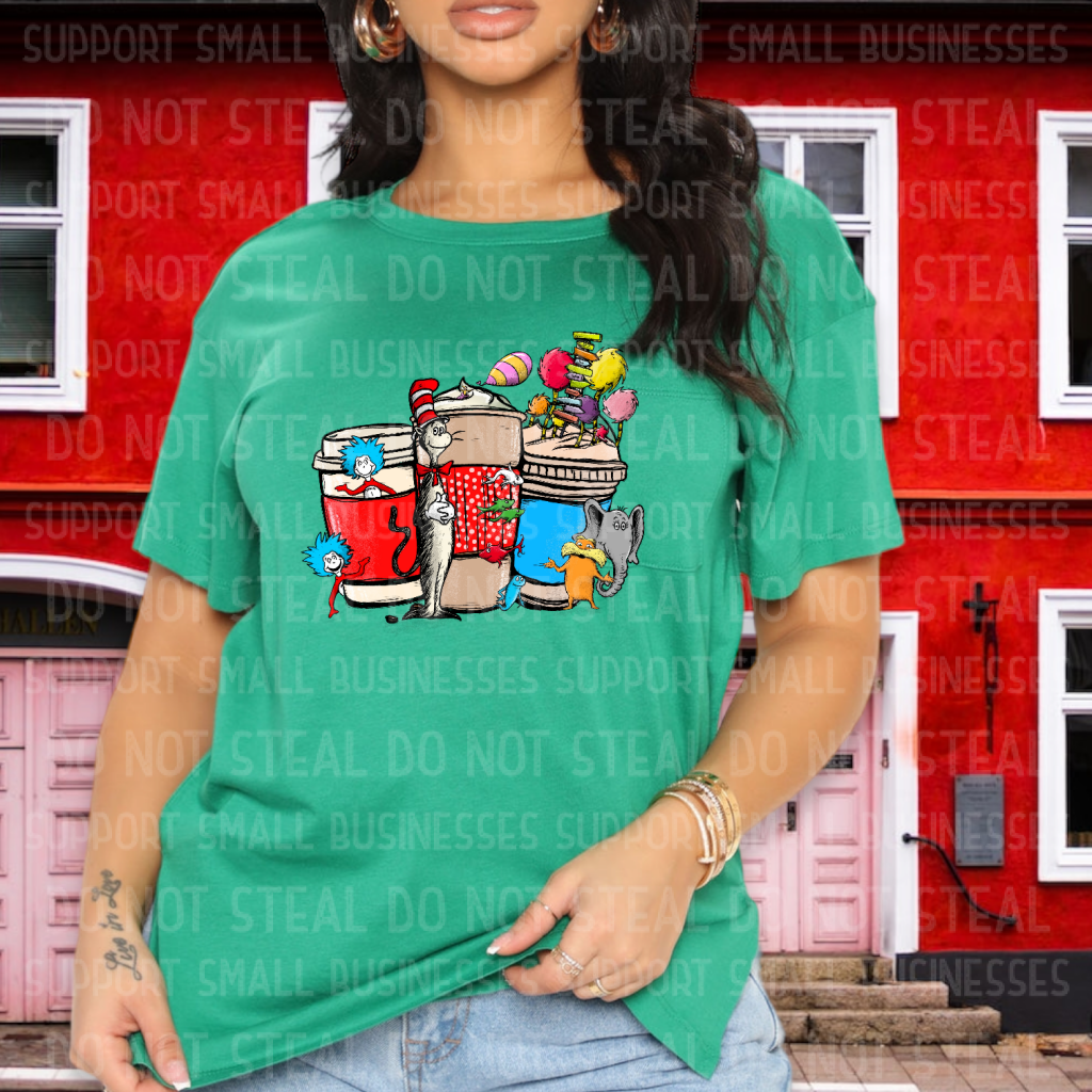 Coffee Dr Seuss Shirts