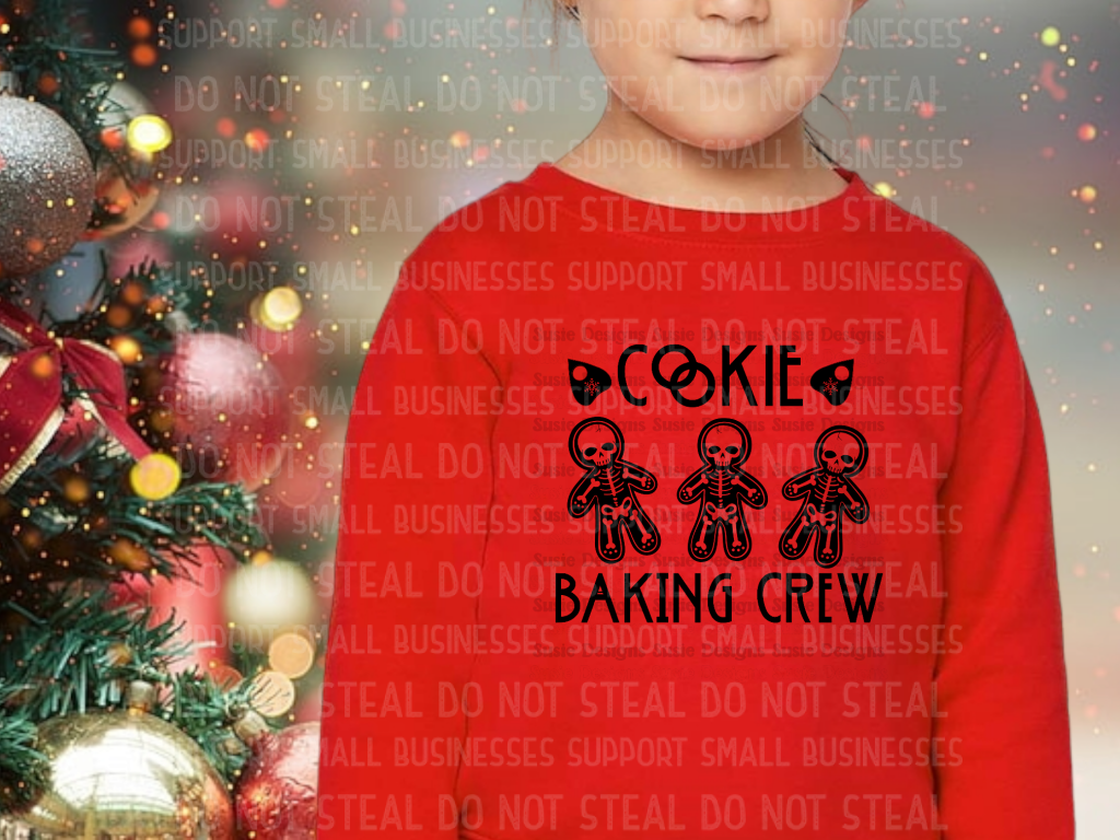Cookie Baking Crew Shirts