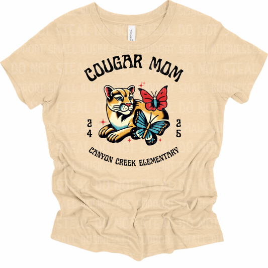 Cougar Mom Cce (Black) Shirts