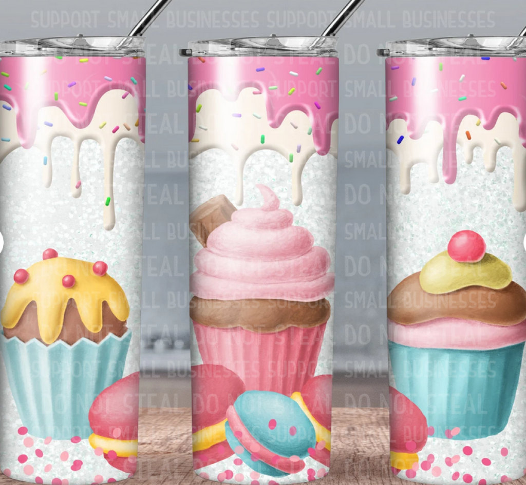 Cupcake Tumbler Cups