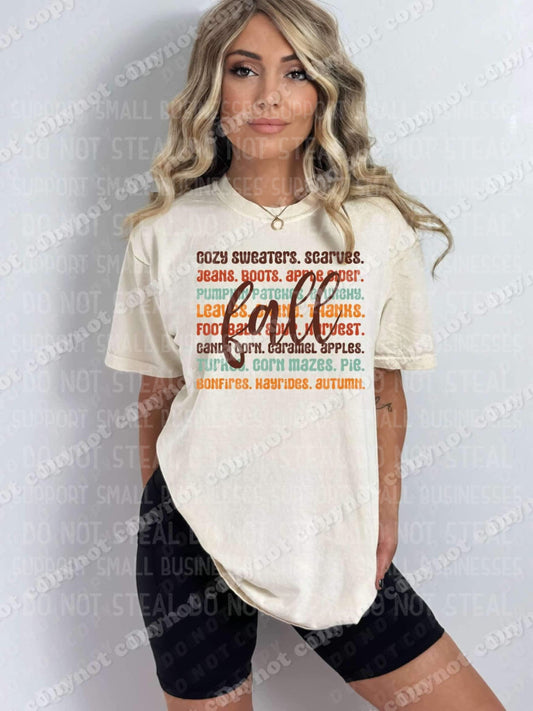 Fall Feelings Shirts