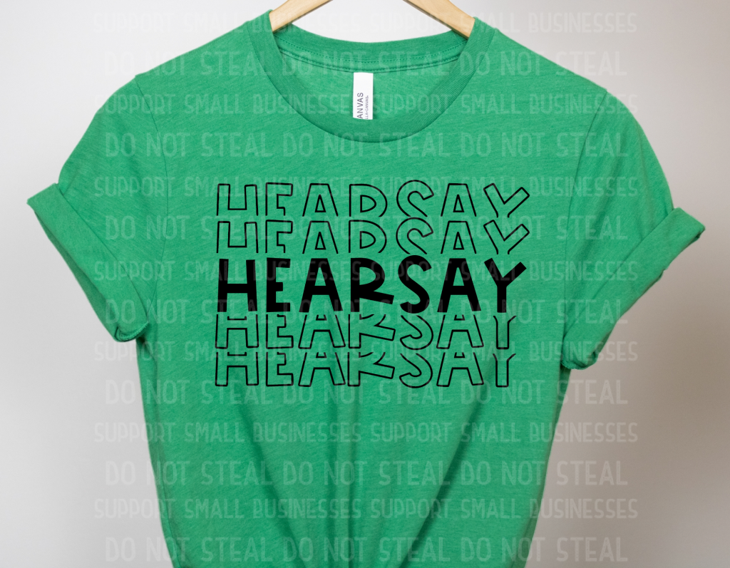 Hearsay Shirts