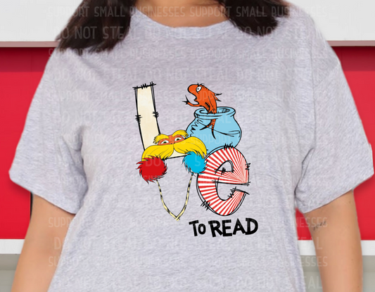 Love To Read Shirts