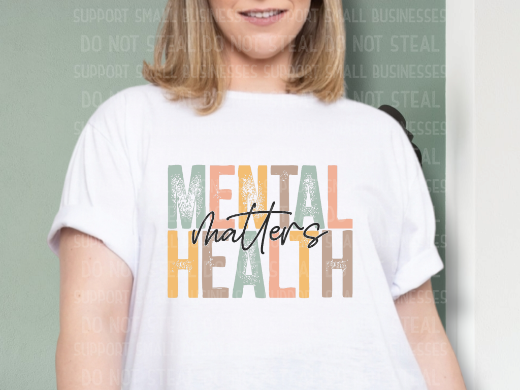 Mental Health Matters Pastel Shirts