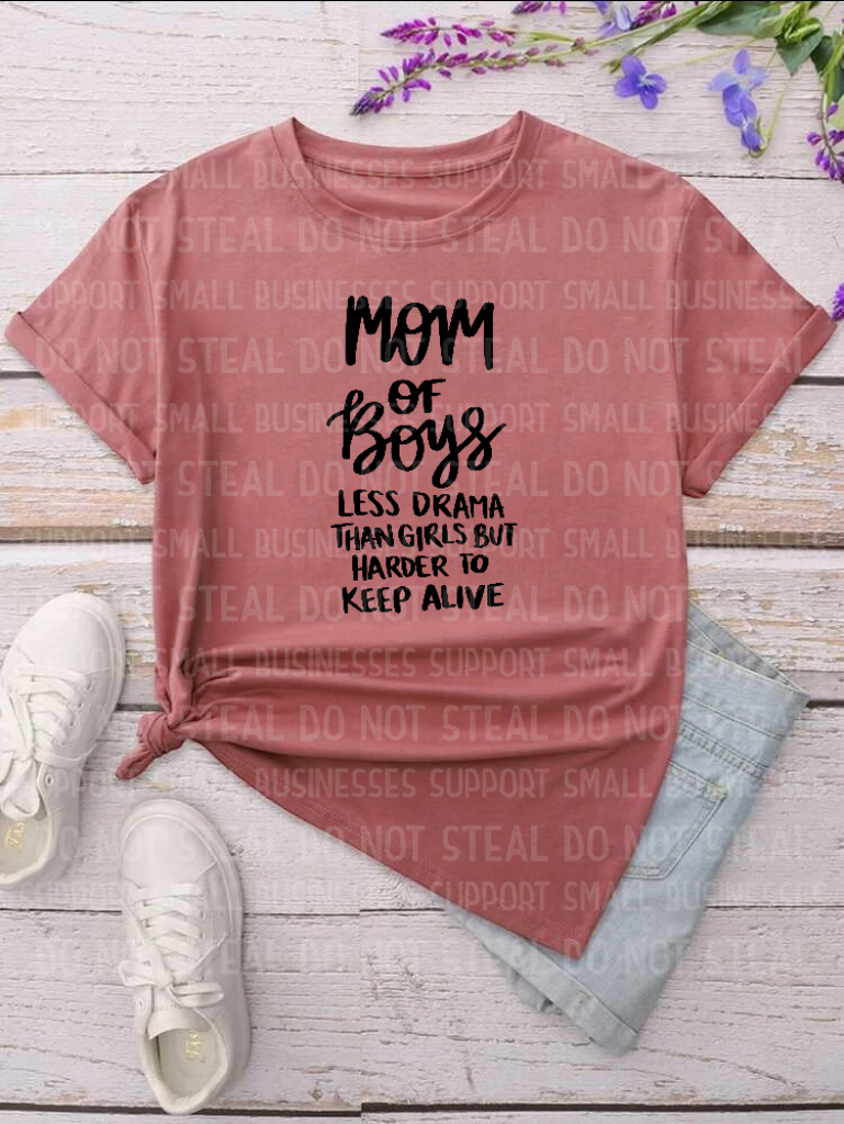 Mom Of Boys Shirts