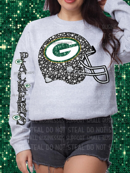 Packers Rhinestone Transfer