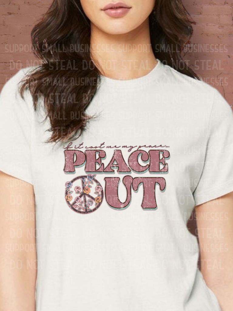 Peace Out Shirts