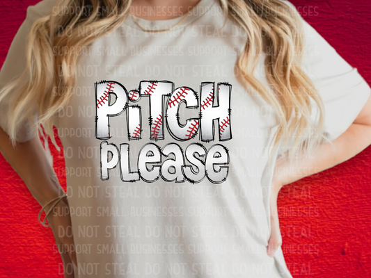 Pitch Please Baseball Shirts