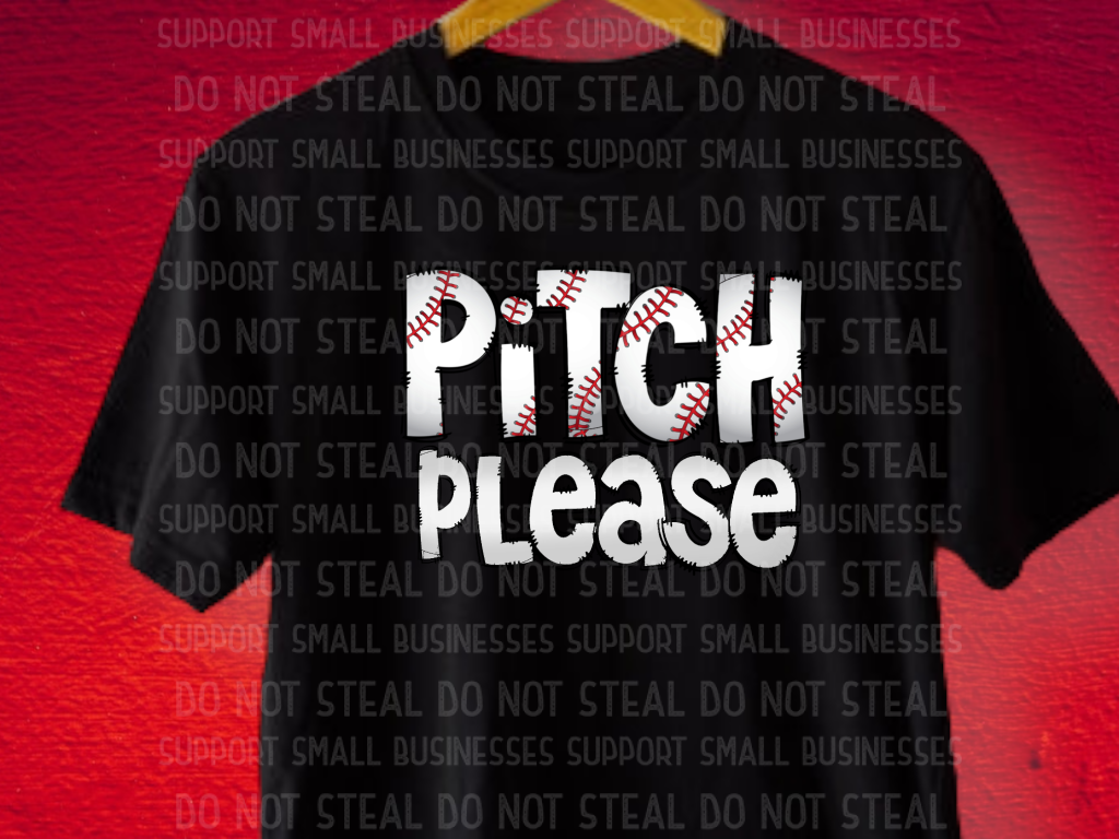 Pitch Please Baseball Shirts