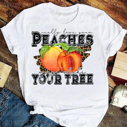 Really Love Your Peaches Wanna Shake Trees Shirts