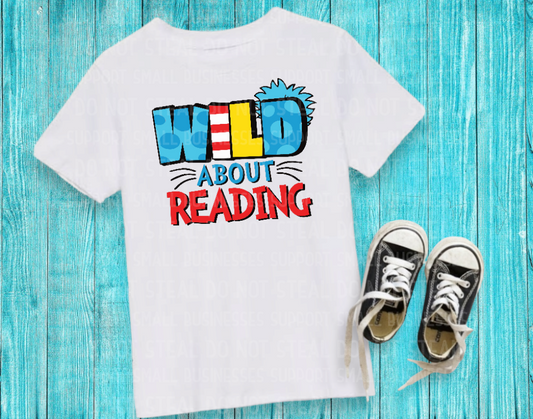 Wild About Reading Shirts